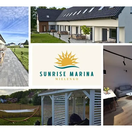 Sunrise Marina Domki Mielno- Ferienhaus Mielenko Exterior photo
